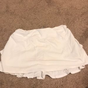 lululemon white skirt